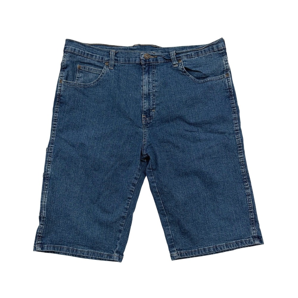 Dickies Mens Carpenter Denim Jorts Jean Shorts Medium Wash Blue Size 36
